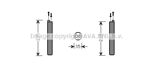 AVA QUALITY COOLING Осушитель, кондиционер VWD297